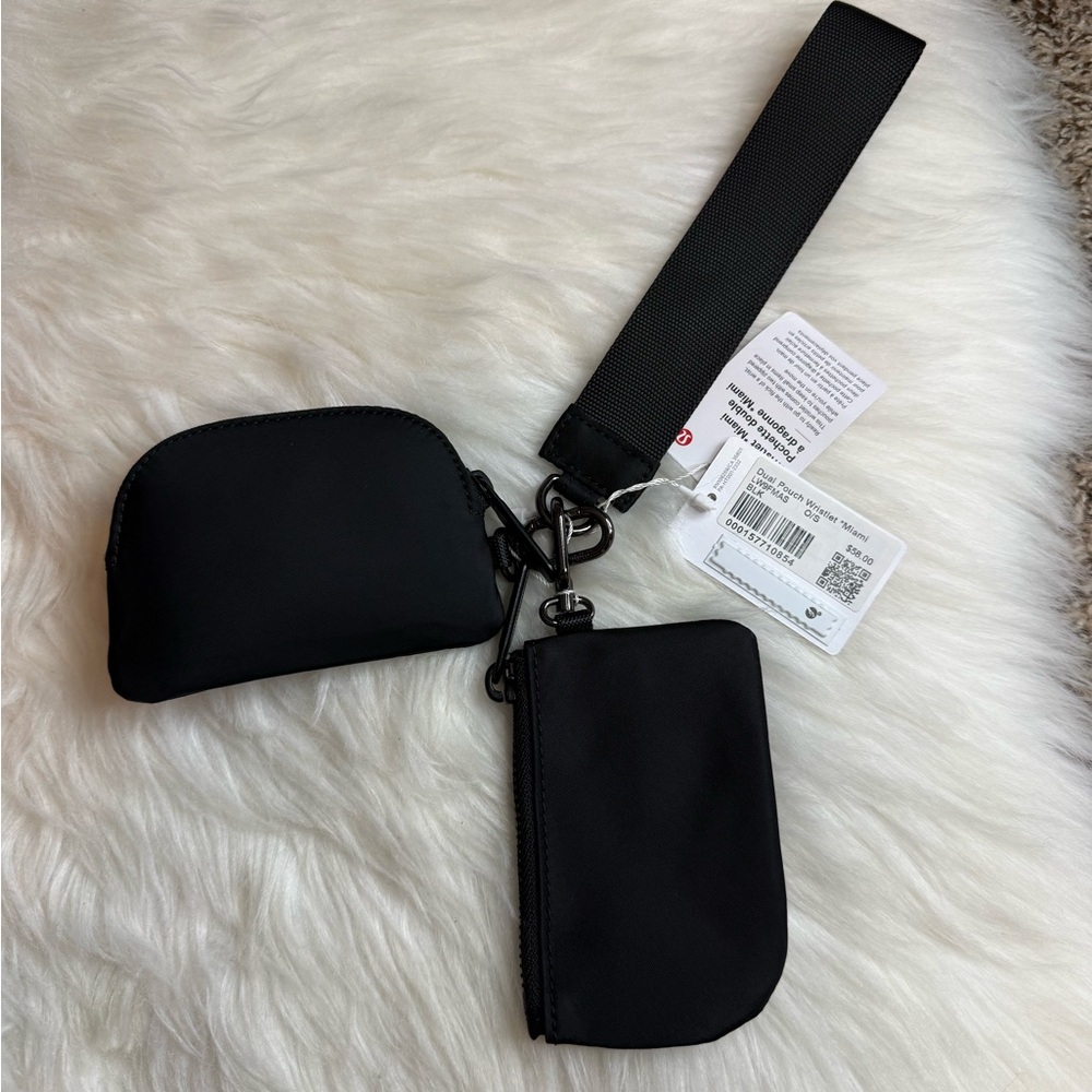 NWT Lululemon Dual Pouch Wristlet Miami New - Picture 3 of 4